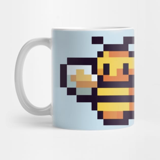 Cute Bee Pixel Art by christinegames